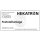 Hekatron 3740888 Abnahmeschild für  gallery