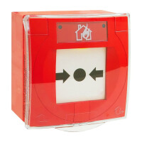 Esser 804961.EX IQ8MCP Ex (i) IP 66/67, rot mit Glasscheibe